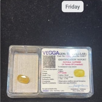 Yellow Sapphire
