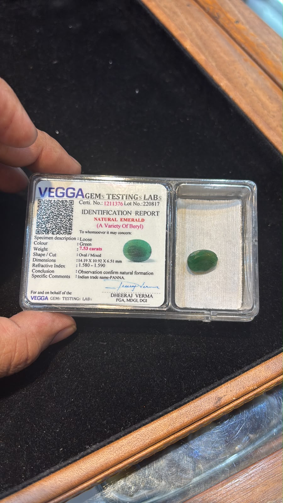 Natural Emerald