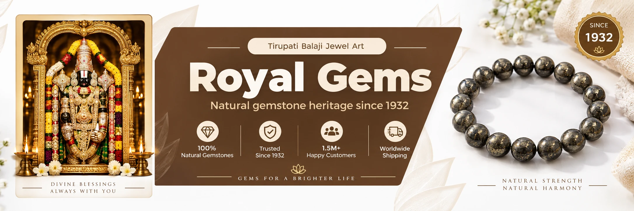Royal Gems heritage since 1932