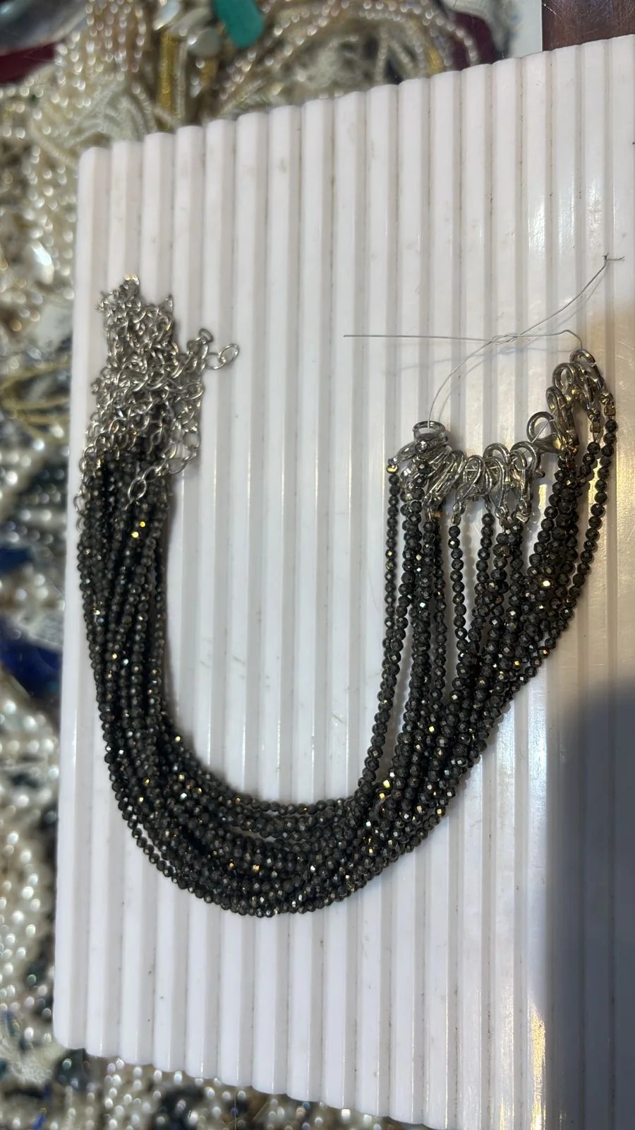 Pyrite Anklet