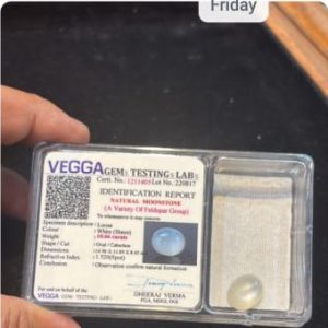 Moonstone Certified 10 66ct - Royal Gems