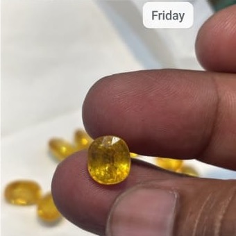 Yellow Sapphire Thailand 4 35ct - Royal Gems